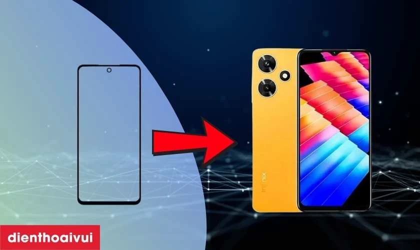 Thay ép kính Infinix Hot 30i là gì?
