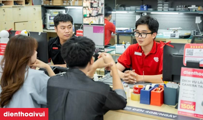 Quy trình thay ép kính iPad Air 5 chính hãng Feaglet minh bạch lấy liền tại Điện Thoại Vui