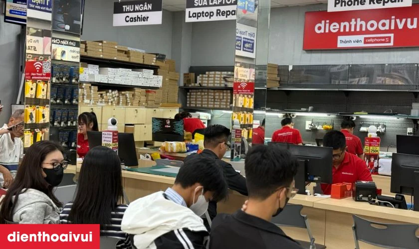 Dịch vụ thay ép kính iPad Mini 5 chính hãng Feaglet chính hãng tại Điện Thoại Vui