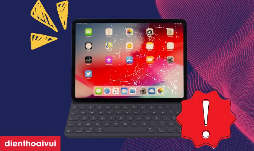 Các dấu hiệu nhận biết bạn cần ép kính iPad Pro 11 inch 2018