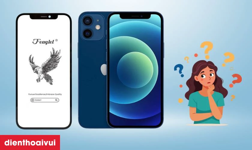 Thay ép kính iPhone 12 Mini chính hãng Feaglet là gì