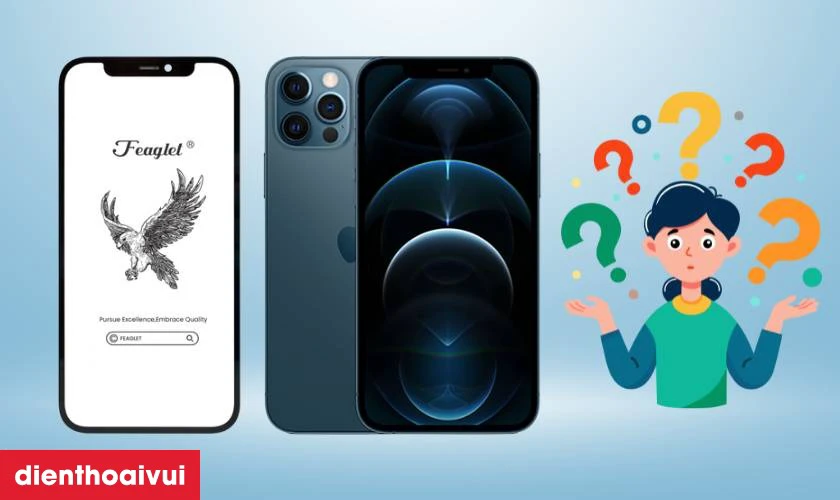 Thay ép kính iPhone 12 Pro chính hãng Feaglet là gì