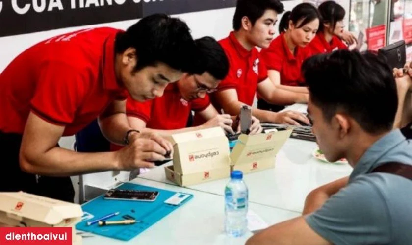 Thay ép kính mới