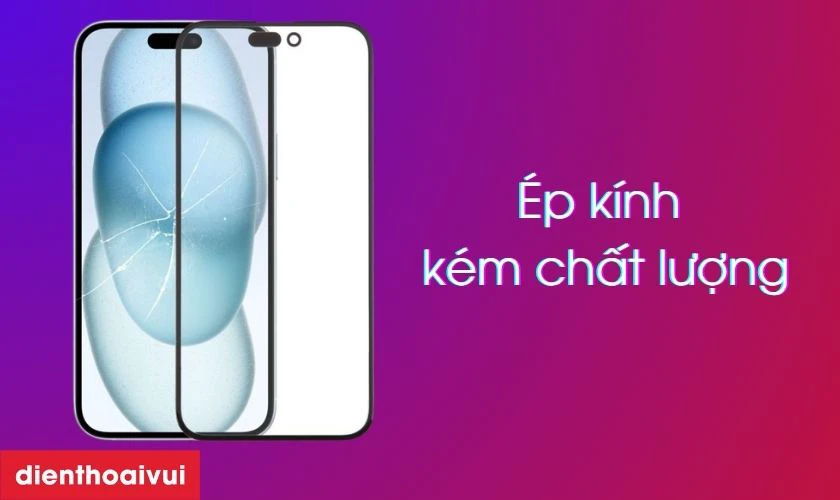 Nguyên nhân tại sao điện thoại dễ bị nứt vỡ mặt kính