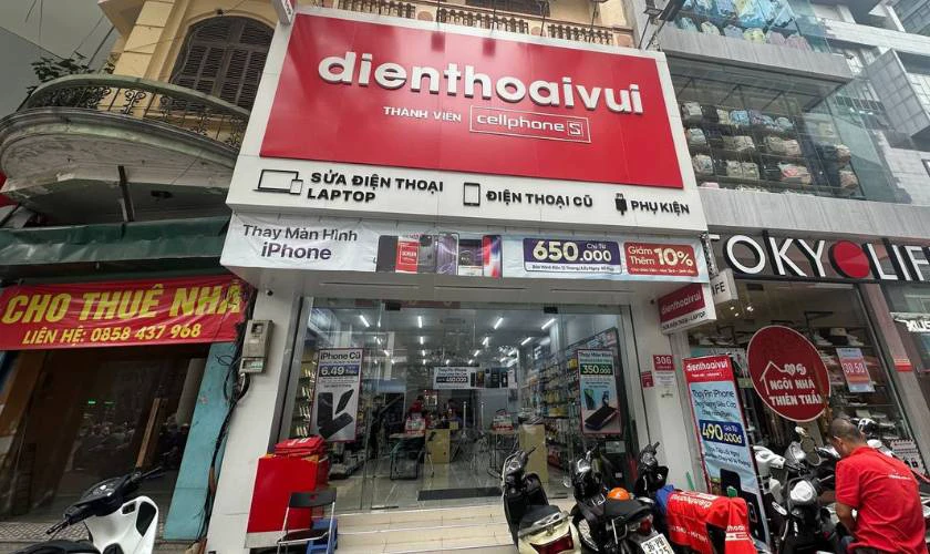 Ưu điểm khi ép kính iPhone quận Cầu Giấy tại Điện Thoại Vui