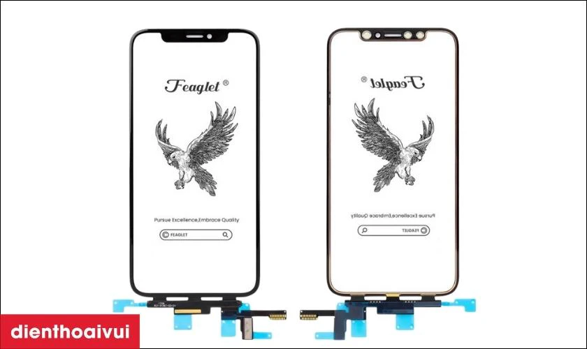 Thay ép kính iPhone Xr chính hãng Feaglet là gì?