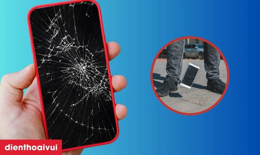 Nguyên nhân tại sao điện thoại dễ bị nứt vỡ mặt kính