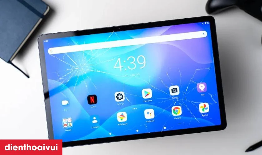 Nguyên nhân mặt kính thay ép kính máy tính bảng Lenovo bị hư hỏng