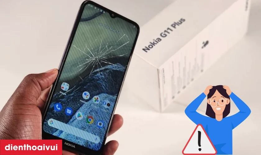Các dấu hiệu nhận biết bạn cần thay ép kính Nokia G11 Plus mới