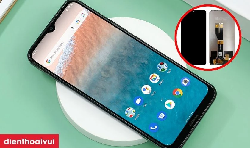 Những lưu ý trước khi thay ép kính Nokia C31