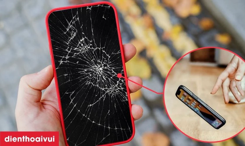 Nguyên nhân tại sao điện thoại dễ bị nứt vỡ mặt kính