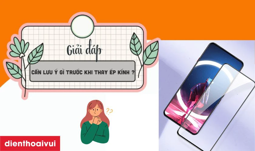 Cần lưu &yacute; g&igrave; trước khi thay &eacute;p k&iacute;nh Nubia Red Magic 5S?