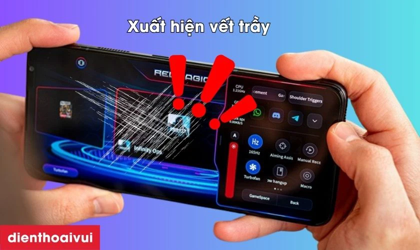 Khi nào cần thay ép kính Nubia Red Magic 6 Pro mới?