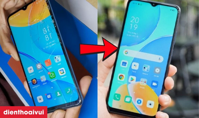 Thay ép kính tại cửa hàng uy tín để đảm bảo chất lượng và bảo hành tốt nhất