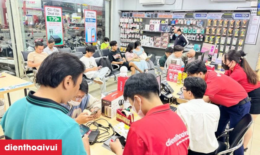 Thay ép kính OPPO A15 chính hãng, lấy liền với giá tốt nhất tại Điện Thoại Vui