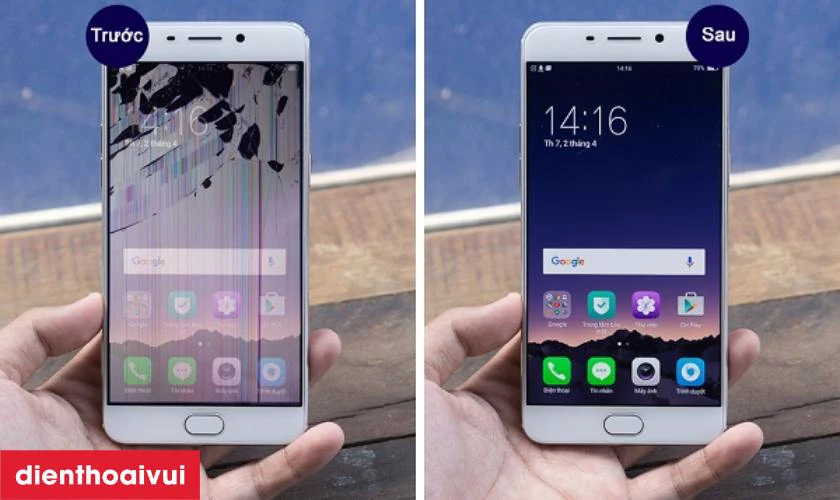 Thay ép kính OPPO A17K là gì?