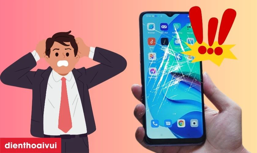 Trường hợp nào bạn cần thay ép kính OPPO A56 5G?