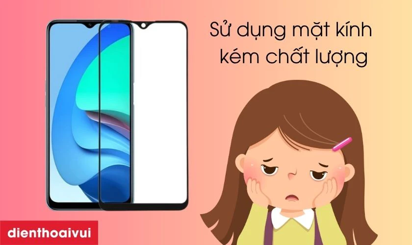 Nguyên nhân mặt kính OPPO A56 5G bị hư hỏng