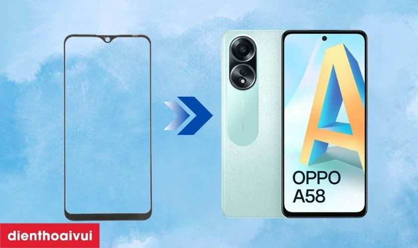 Thay ép kính OPPO A58 là gì?