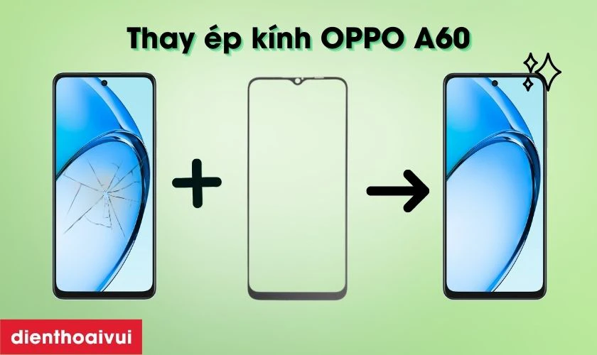Thay ép kính OPPO A60 là gì?