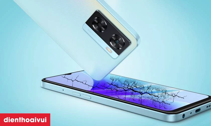 Nguyên nhân tại sao điện thoại OPPO A77s dễ bị nứt vỡ mặt kính