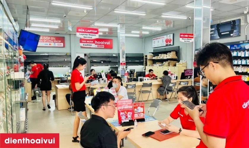 Quy trình thay ép kính Oppo chuyên nghiệp, minh bạch tại Điện Thoại Vui