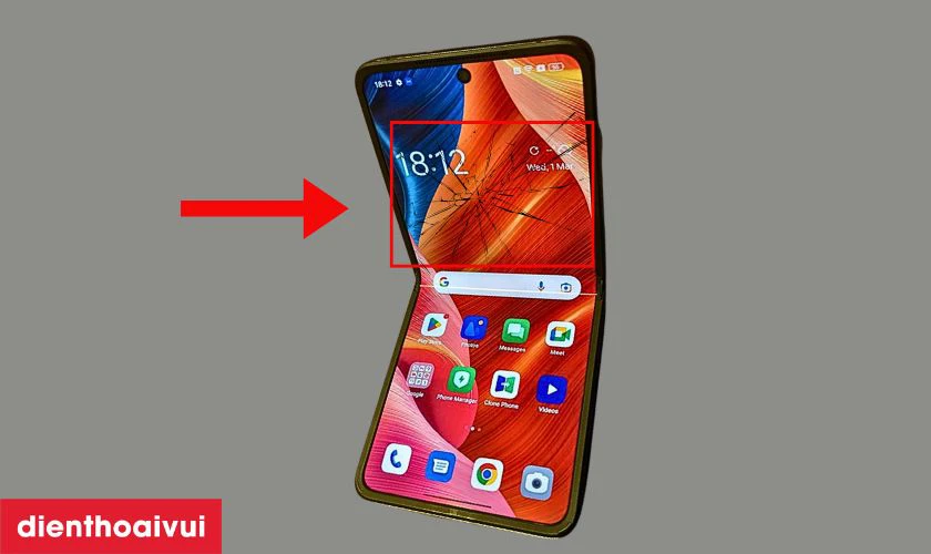 Các dấu hiệu nhận biết bạn cần thay ép kính OPPO Find N2 Flip mới