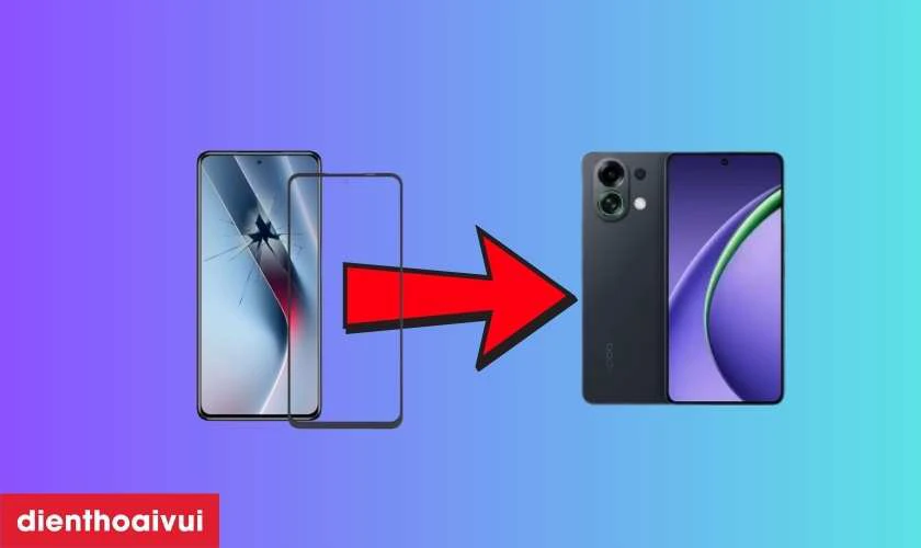 Dấu hiệu nào bạn cần thay ép kính Oppo K13?