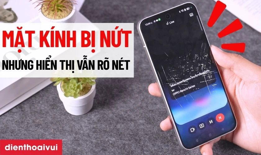 Khi nào bạn cần thay ép kính Oppo Reno 14