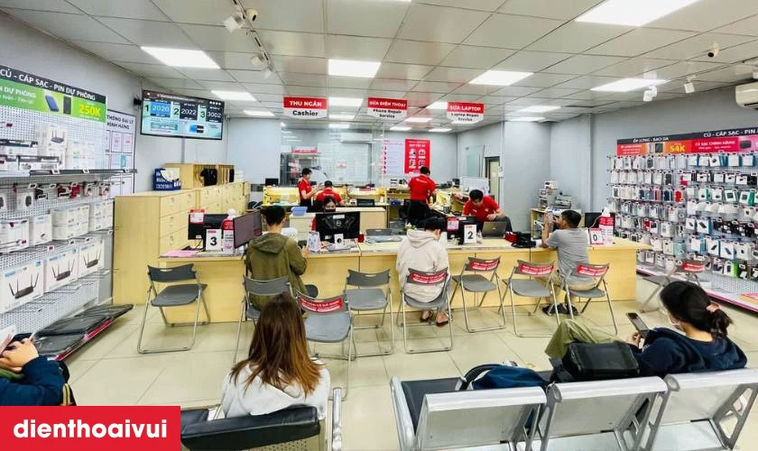 Quy trình thay ép kính Oppo Reno 6 Pro 5G chuyên nghiệp tại Điện Thoại Vui