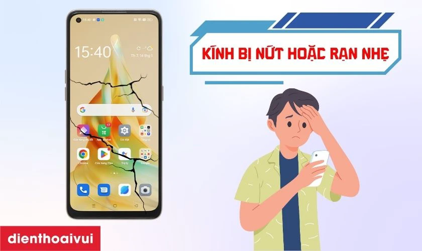 Trường hợp nào bạn cần thay ép kính Oppo Reno 8T?
