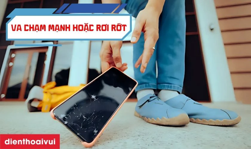 Nguyên nhân mặt kính Oppo Reno 8T bị hư hỏng