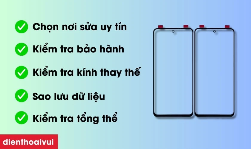Những lưu ý trước khi thay ép kính POCO X6 Pro