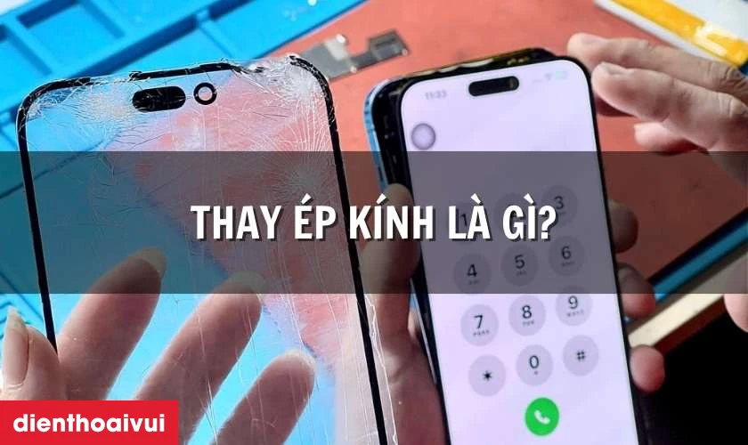 Thay ép kính Realme 11 là gì