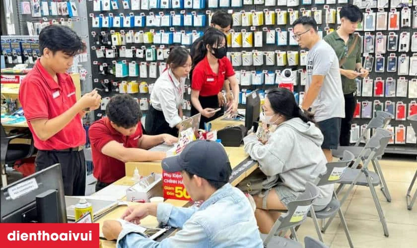 Địa chỉ thay ép kính Realme 14x chính hãng tại TPHCM và Hà Nội ở đâu