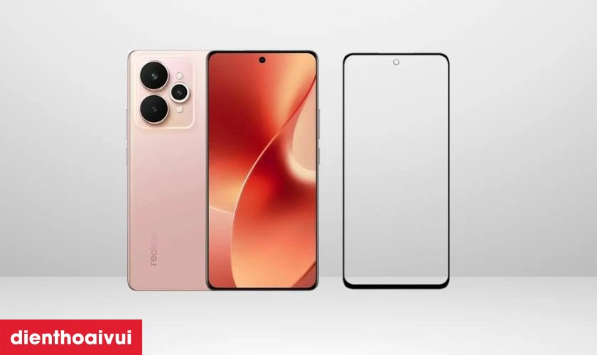 Phân biệt thay ép kính và thay màn hình Realme 15