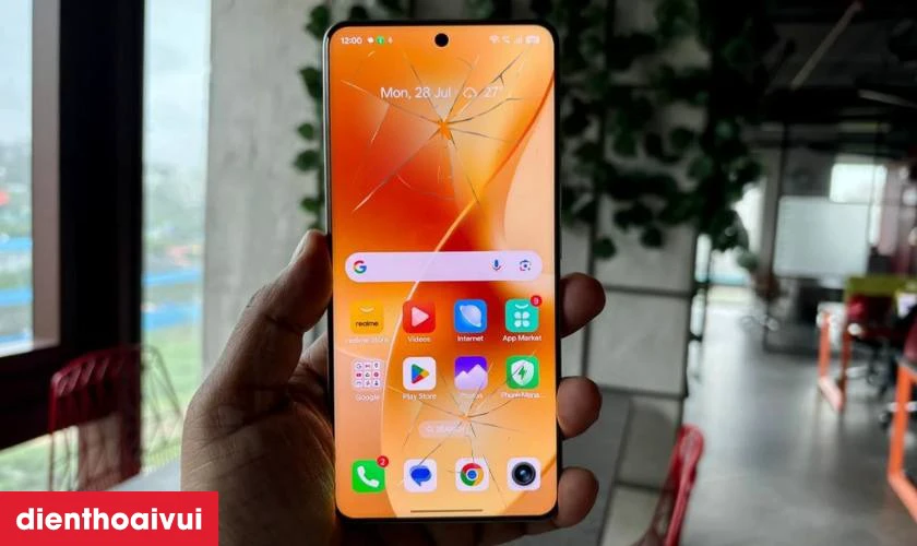 Thay ép kính Realme 15 Pro