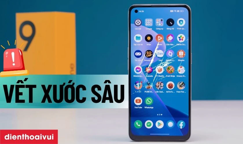 Khi nào bạn cần thay ép kính Realme 9?