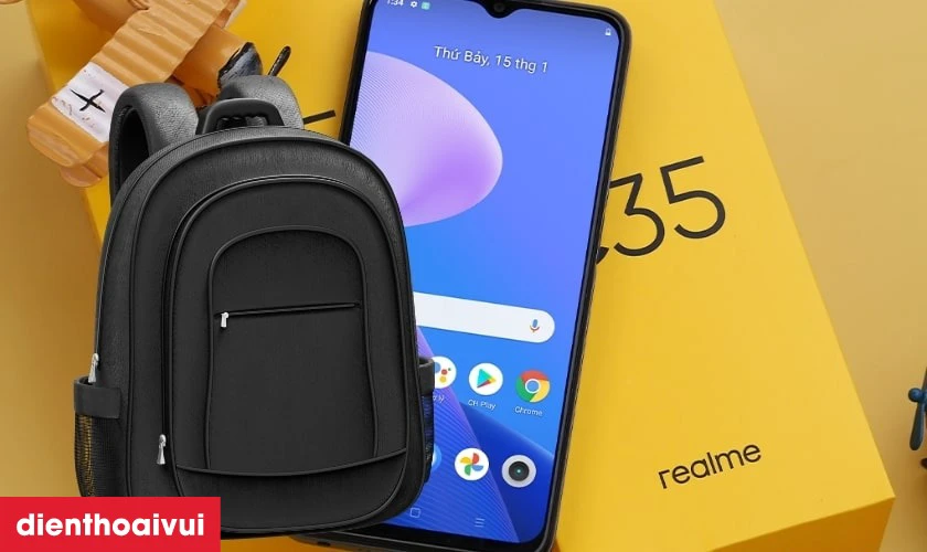 Nguyên nhân tại sao điện thoại Realme C35 dễ bị nứt vỡ mặt kính