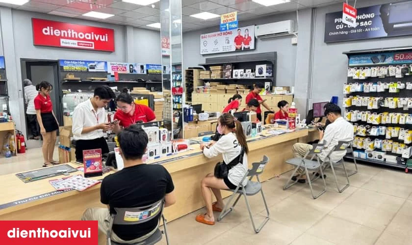 Dịch vụ thay ép kính Realme C35 chính hãng