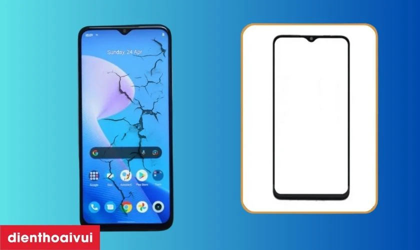 Dấu hiệu nào bạn cần thay ép kính Realme Narzo 50A?