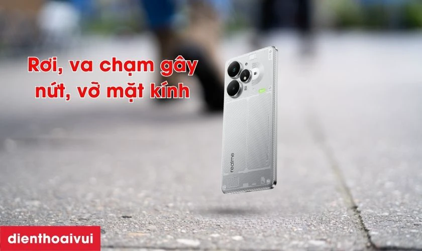 Nguyên nhân mặt kính điện thoại Realme Neo 7 Turbo bị vỡ