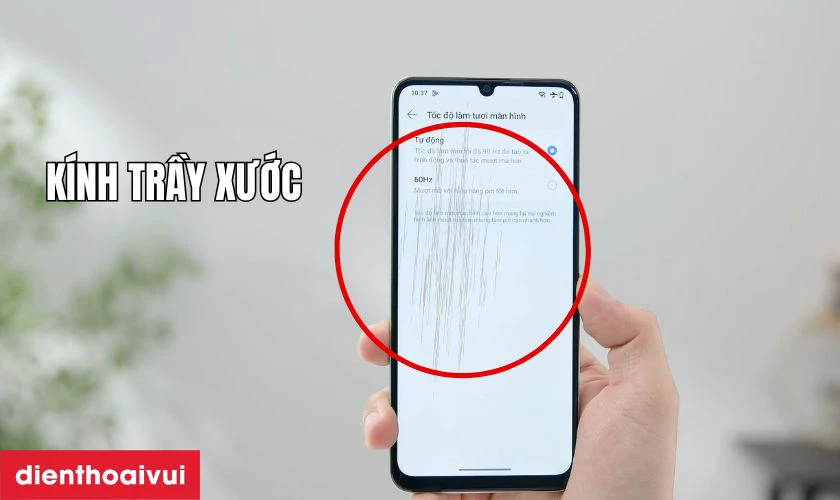 Khi nào bạn cần thay ép kính Realme Note 60x?