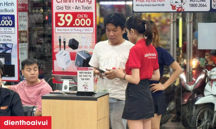 Tiếp nhận Realme Note 60x gặp lỗi kính