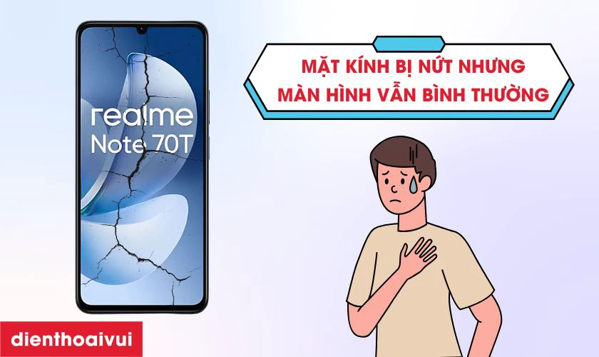 Dấu hiệu nào bạn cần thay ép kính Realme Note 70T?