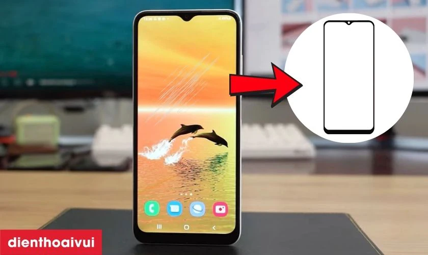Thay ép kính Samsung Galaxy A03S là gì?