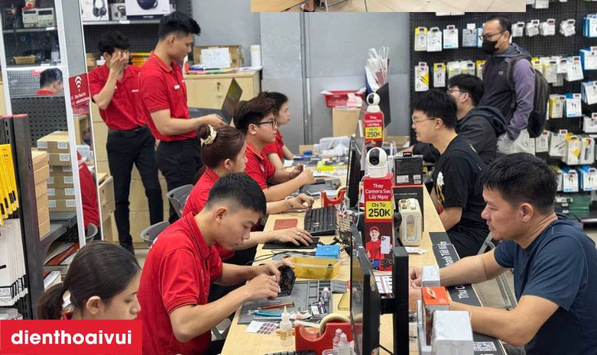 Vệ sinh và kiểm tra lại toàn bộ chức năng