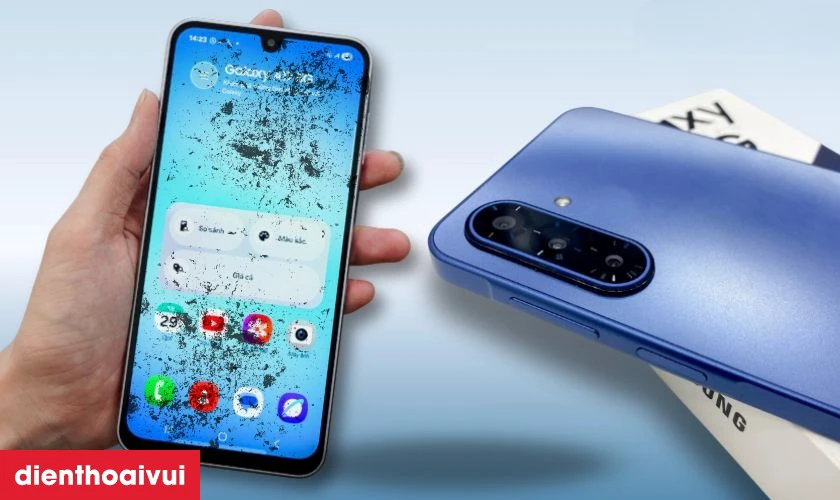 Thay &eacute;p k&iacute;nh Samsung Galaxy A17 5G