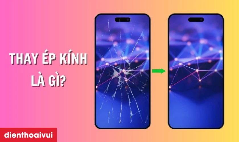 Thay ép kính Samsung Galaxy A40 chính hãng Orizin là gì