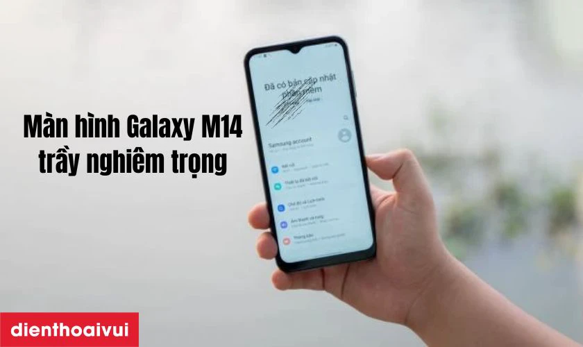 Các dấu hiệu nhận biết bạn cần thay ép kính Samsung Galaxy M14 5G mới
